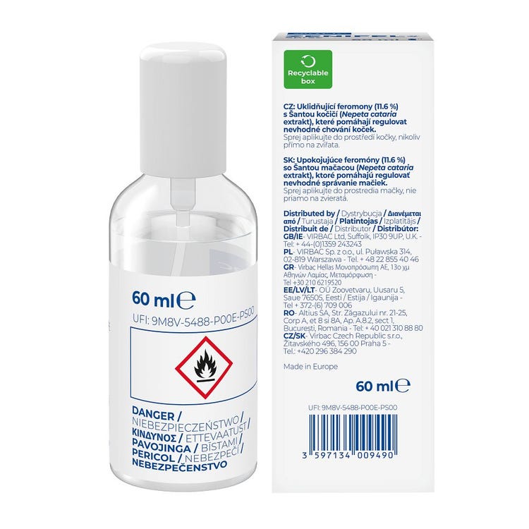Zenifel Calming Spray for Cats image 2